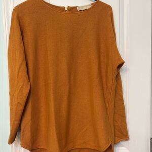 Michael Kors Rust Long Sleeve Top